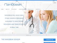 Tablet Screenshot of nanobeak.com